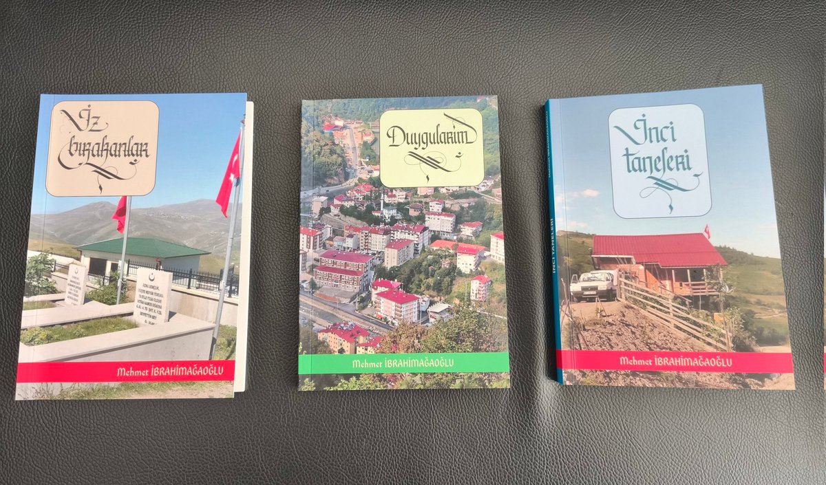 Kütüphanemin yeni üyeleri; Mehmet İbrahimağaoğlu abimin hediyeleri 📗😊