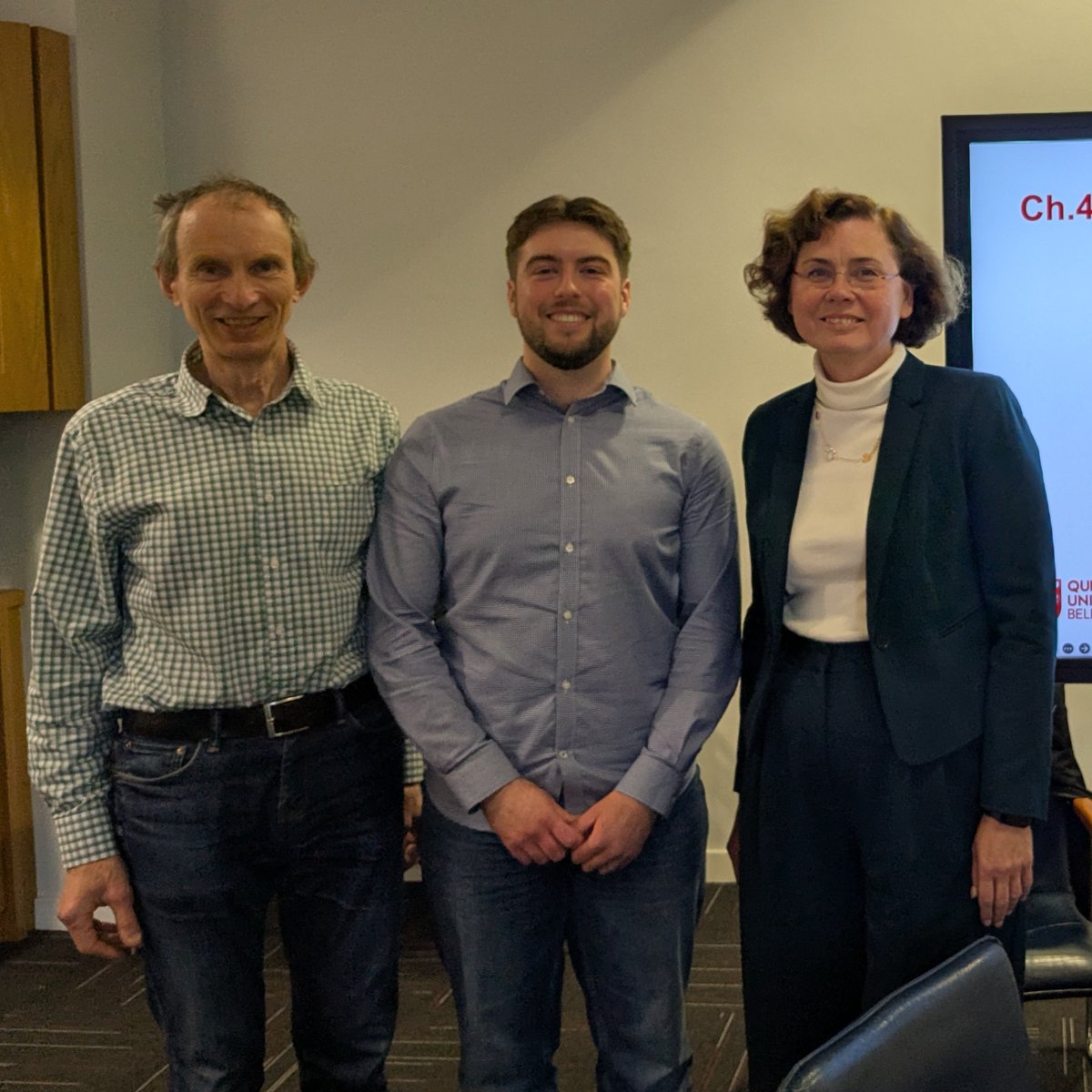 QUBMathsPhys's tweet photo. Congratulations to Dr Adam Hawkins, who successfully defended his PhD on Thursday, 30th October 2025.
Title: Resources and protocols for the distribution and use of non-classical correlations in quantum networks
Supervisor: Prof Mauro Paternostro @QUBelfast @QUBEngagement https://t.co/glJ2Zk0enP