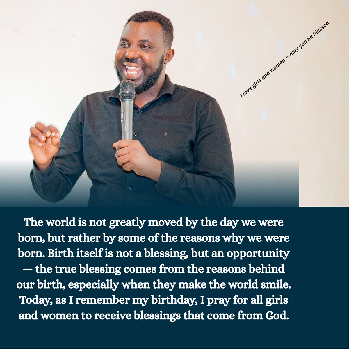 girlsofdestiny0's tweet photo. I have prayed for all girls and women, wherever you are in the four corners of the world, to be blessed — including those with hearing impairments who may not know how to read, but can receive the message through signs.
#GirlsInspire #GirlsEmpowerment #WomenEmpowerment https://t.co/8gNxqYs1KB
