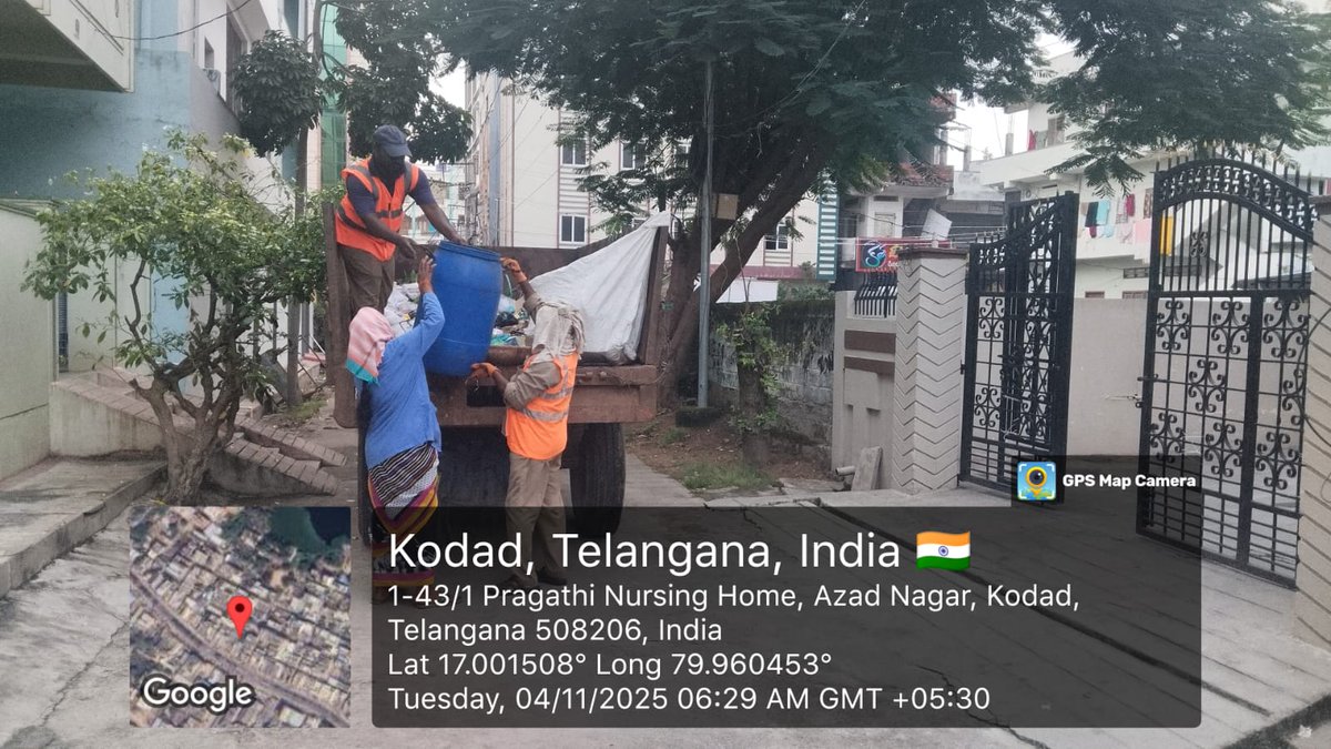 Door to Door collection
<a href="/tksreedevi/">TK Sreedevi</a>
<a href="/cdmatelangana/">C&DMA</a>
<a href="/CollectorSRPT/">Collector Suryapet District</a>
<a href="/SwachhBharatGov/">Swachh Bharat Urban</a>
<a href="/SBMU_Telangana/">SBM (U) TELANGANA</a>
<a href="/tgmepma/">TMEPMA</a>
<a href="/uttampadmavathi/">Padmavathi Reddy</a>