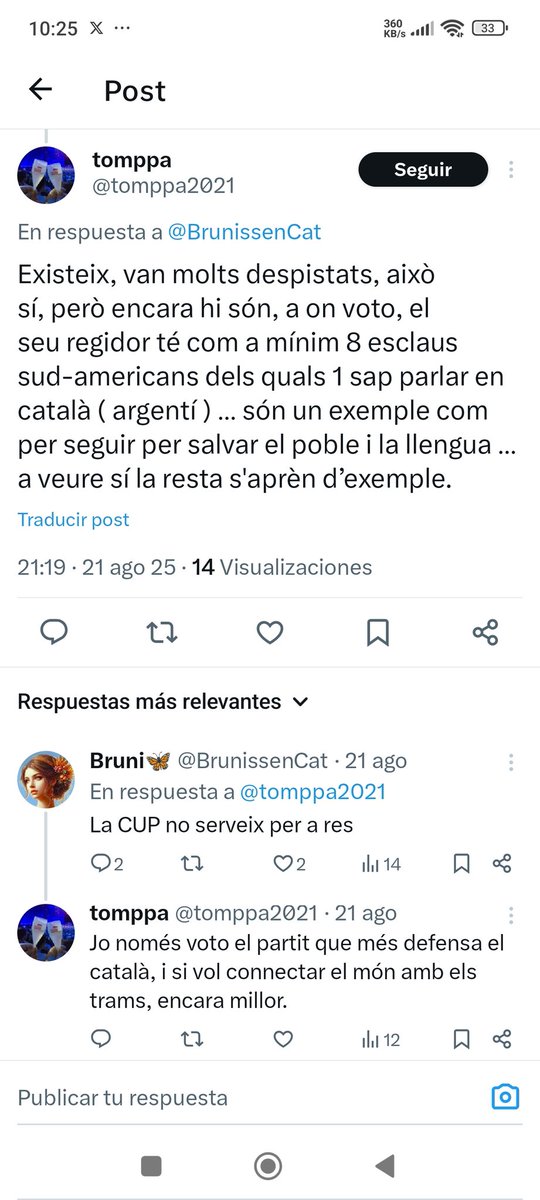 "Soc votant de la CUP" "cada dimarts compro a la botiga del regidor del poble" "el regidor de la CUP té com a mínim 8 esclaus" 🤣🤣🤣🤣🤣