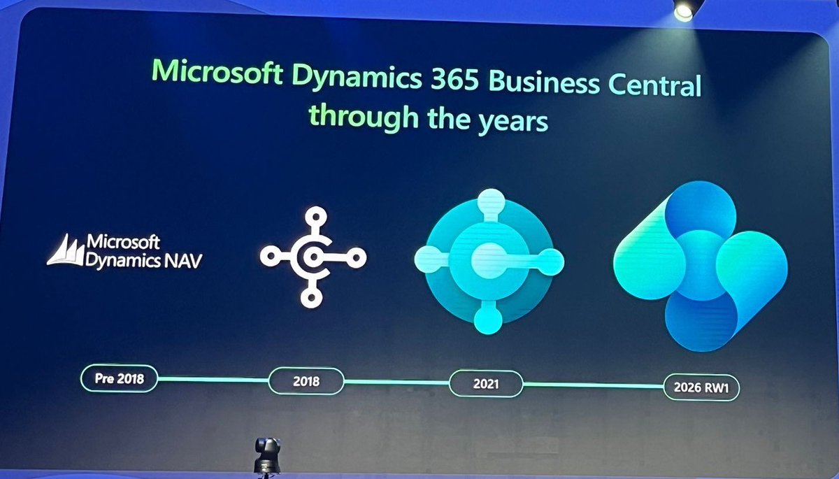 sauravdhyani's tweet image. 🚀 New look, same power!
Microsoft just revealed the new #MSDyn365BC icon at #DirectionsEMEA 🎉
Coming with 2026 Release Wave 1 — fresh, modern, and ready for the future.
😅 Time to redo those logos, wallpapers &amp;amp; goodies (you know what I mean)!
#BusinessCentral #EdhateConsulting