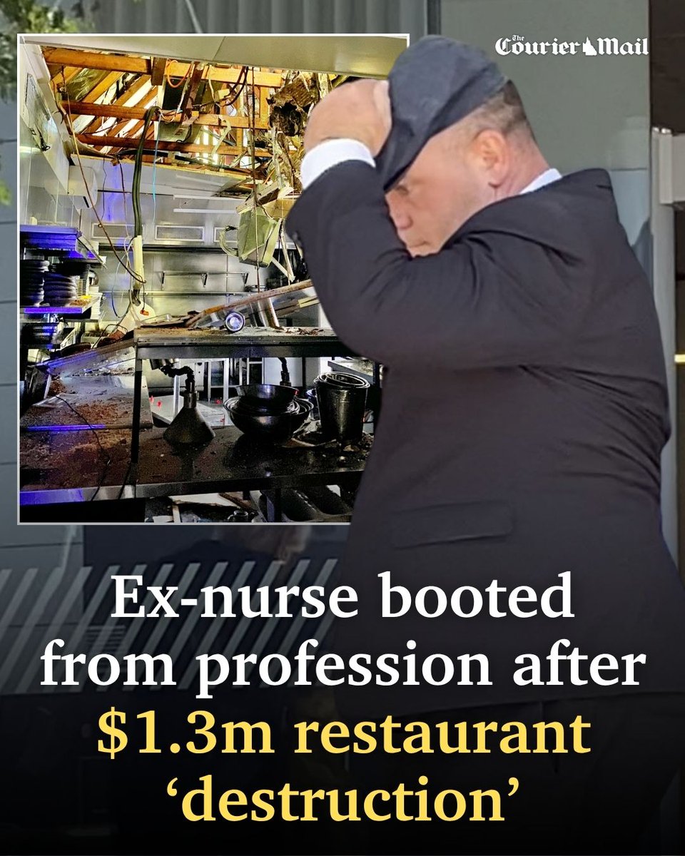 couriermail's tweet photo. A tribunal has barred a veteran from nursing after he destroyed a much-loved and long-established Sunshine Coast restaurant Spirit House.

Details: https://t.co/VGCweMVaUP https://t.co/kfq8L6nAsZ