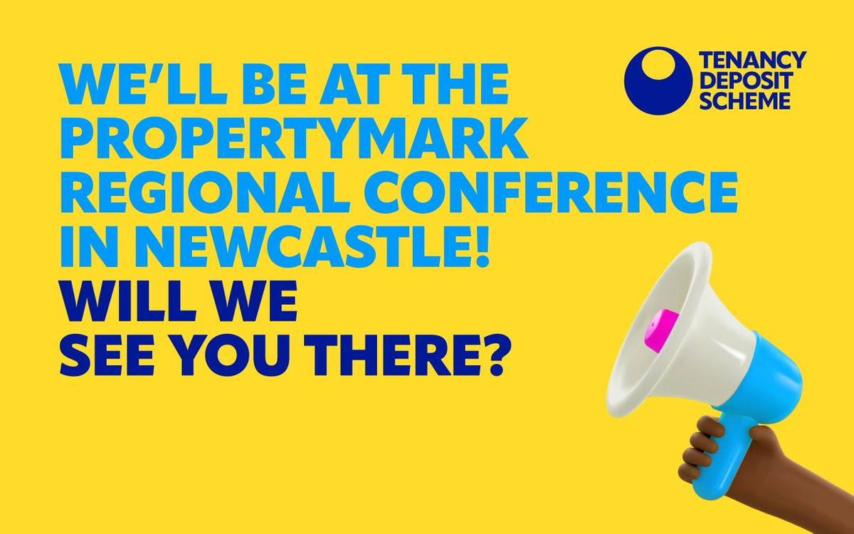📍 Next stop: Newcastle! 

We’re attending the Propertymark Regional Conference on 13th November. Mark, Michael and Sam will be there — come by for a chat about all things TDS.

Looking forward to seeing you there!
propertymark.co.uk/careers-learni…