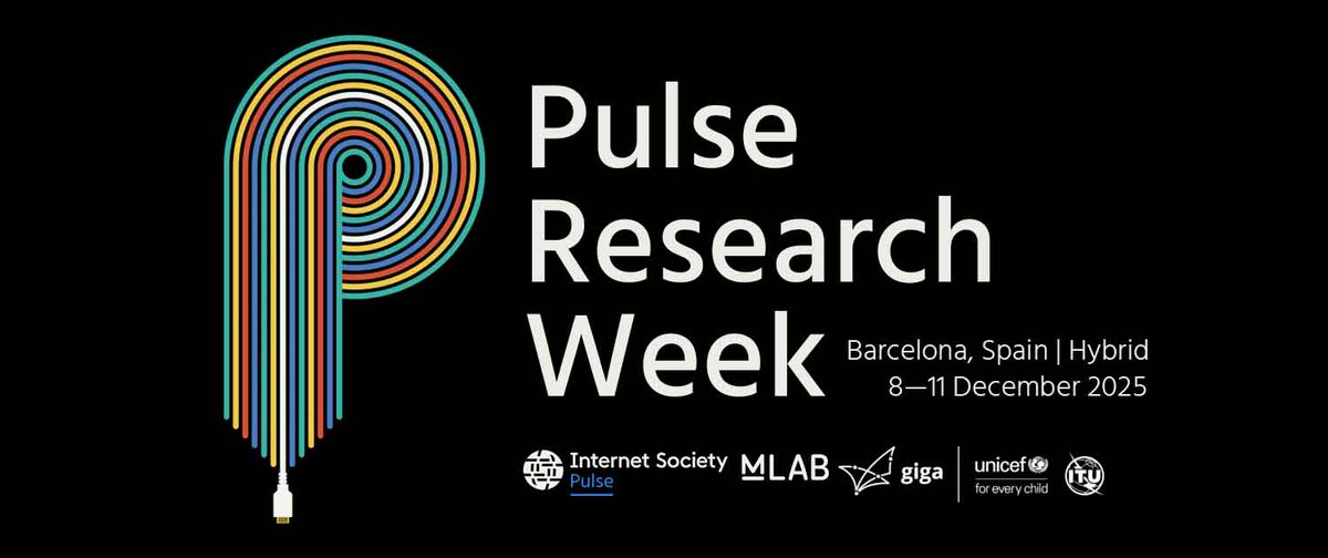 isoc_pulse's tweet image. Join us and our research partners and fellows in Barcelona (or online) this December pulse.internetsociety.org/blog/register-…
@MeasurementLab @Gigaglobal