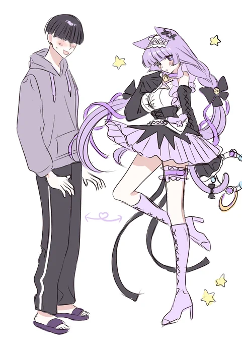 若干似てる男女を横に並べているのみの過去絵