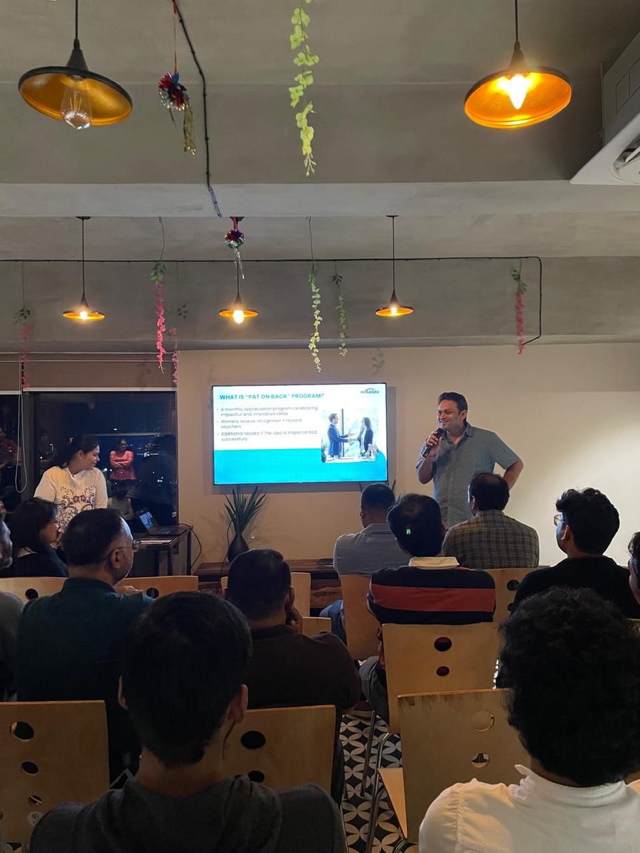MotadataSystems's tweet image. Celebrating excellence and appreciating ideas!

Another month, another reason to applaud creativity and collaboration. Congratulations to our “Pat on the Back” winner, Meetkumar Chavda, for inspiring us with innovation and impact! 

#PatOnTheBack #CelebrateExcellence