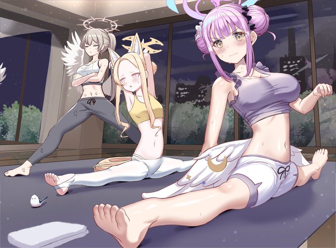 ティーパーティ体操
#ブルアカ #BlueArchive 