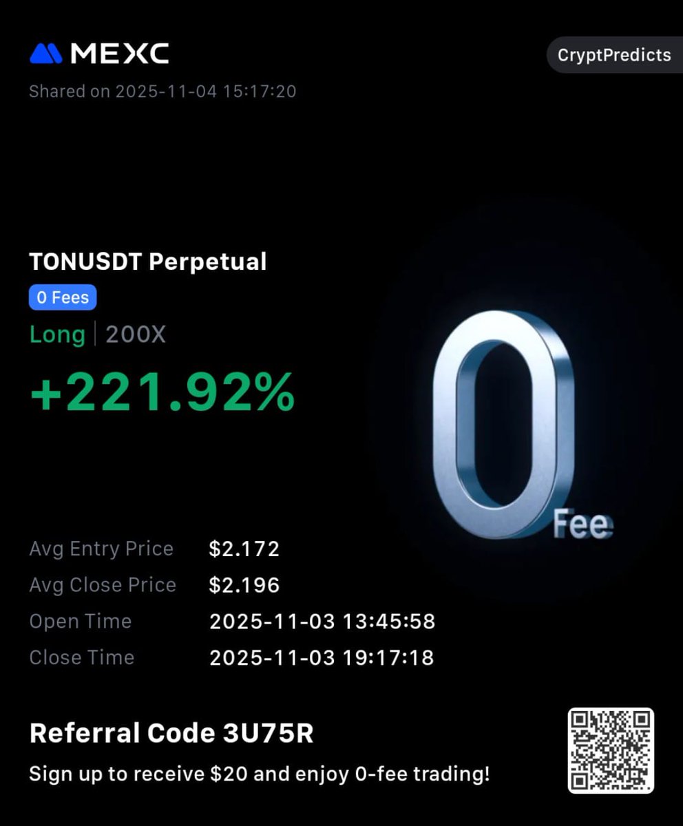 CryptosPredict's tweet image. Trade terminé ✅

Retrouvez toutes mes prévisions en hourly et daily sur mon compte Discord, sur X et mes vidéos YouTube 🎞️🎥

#trading #futurestrading #bitcoin #ethereum #trader #investissement #cryptotrading #btc #eth #tradingstrategy #technicalanalysis #tradingview #daytrading…