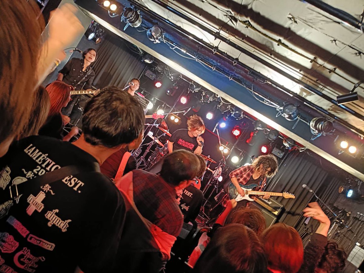 mame_gt69's tweet image. なんやで遅なりましたがーー
 ラメフェス おつですた☆

楽しかったあーー！
ステージ側から見たら凄いお客さんいぱーいで
わーーってなりました🤩
ありがとうございましたーー！

主催のハモさん、スタッフさんにお客様
対バンさんみんな感謝です(/ω＼*)

 #鱧祭  #ラメフェス #SIAM  #SHAPE  #まめ