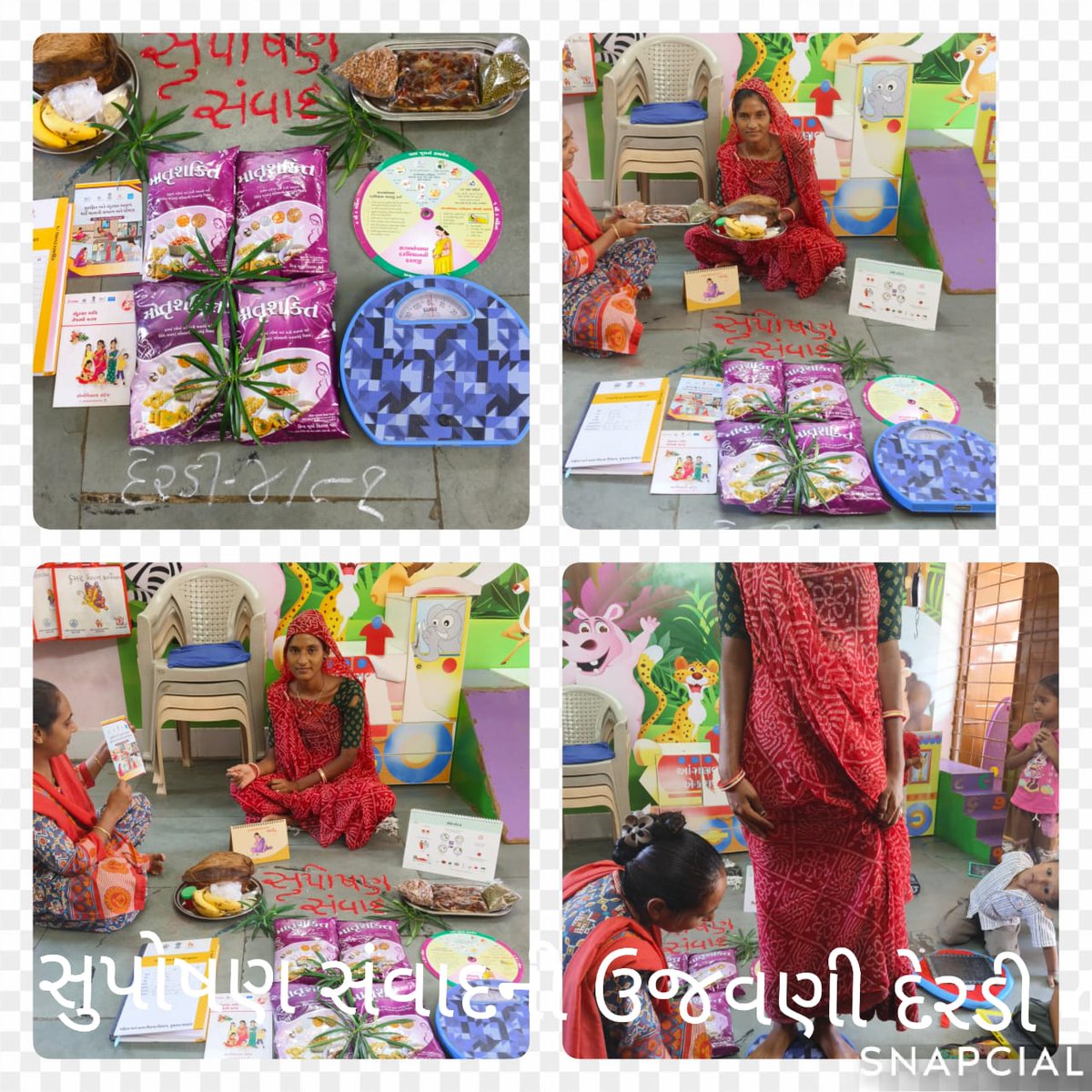 bcicds's tweet photo. સુપોષણ સંવાદ દિન ની ઉજવણી ગોંડલ 1
@WCDGujarat @SecWCDGujarat @CollectorRjt    @DDORAJKOT1 @ICDS__RAJKOT   @DrJanaksinh @sonalzala81 @IUpleta https://t.co/ek4CuYP2q0