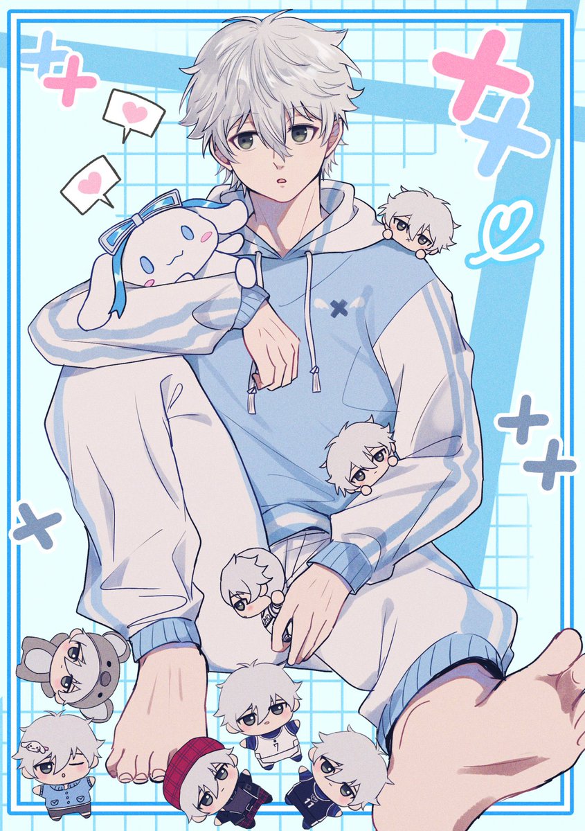 いい推しの日ってことで…多分この後小さくて可愛い推したちが7体くらい増えることになるし今後もどんどん増えていく予定であります…🥹🤍🤍🤍