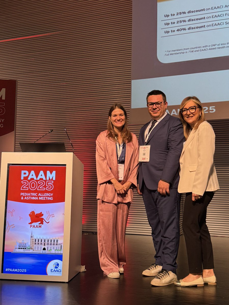 Incredible days at #PAAM2025 surrounded by inspiring colleagues and friends. Grateful to the EAACI &amp; JMA community for the opportunity to learn, grow, &amp; collaborate.
Special thanks to SJD team for their constant support &amp; teamwork 🙌
<a href="/EAACI_JM/">EAACI JM</a> <a href="/SEICAP/">SEICAP</a> <a href="/SJDbarcelona_es/">Hospital Sant Joan de Déu Barcelona ES</a> <a href="/eaaci/">EAACI Headquarters</a>