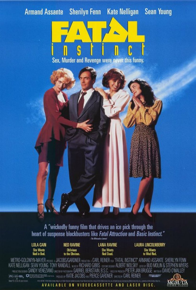You know what comedy is hella underrated? Fatal Instinct (1993). Its a fun noir spoof that never gets mentioned when talking about films like Naked Gun and Airplane.