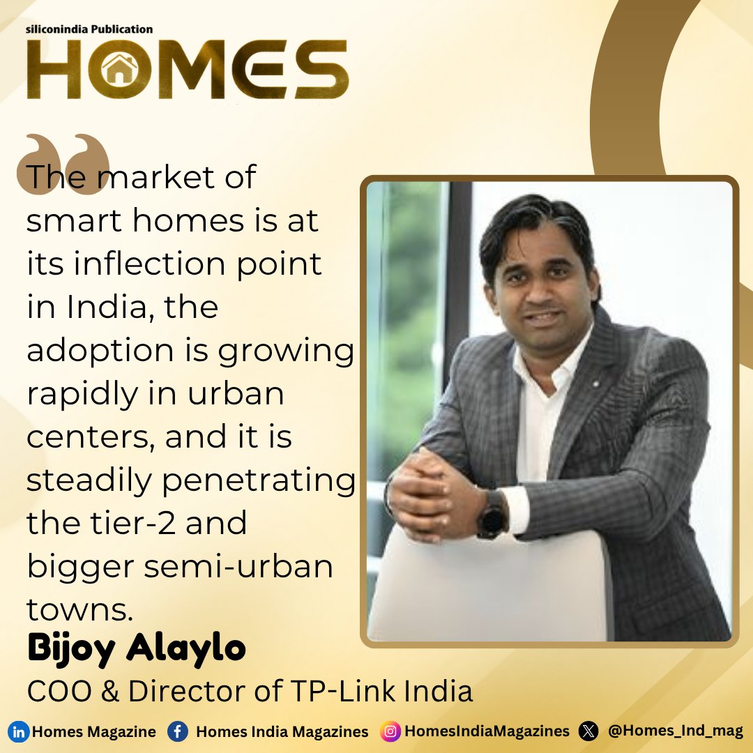 Homes_Ind_mag's tweet image. driven by value-focused devices, faster broadband, and regional proliferation.

Read More: lnkd.in/gmQxrVTc

#homeautomation #semiurbanhousehold #smarthomeecosystem #smarthomes #networksegmentation #realestatedevelopers #regionalmanufacturing