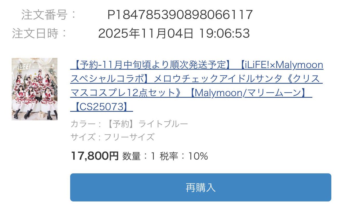 【iLiFE!×Malymoon】 メロウチェックアイドルサンタ 12点セット Malymoon×iLiFe! メロウチェックアイドルサンタ あいす - メルカリ