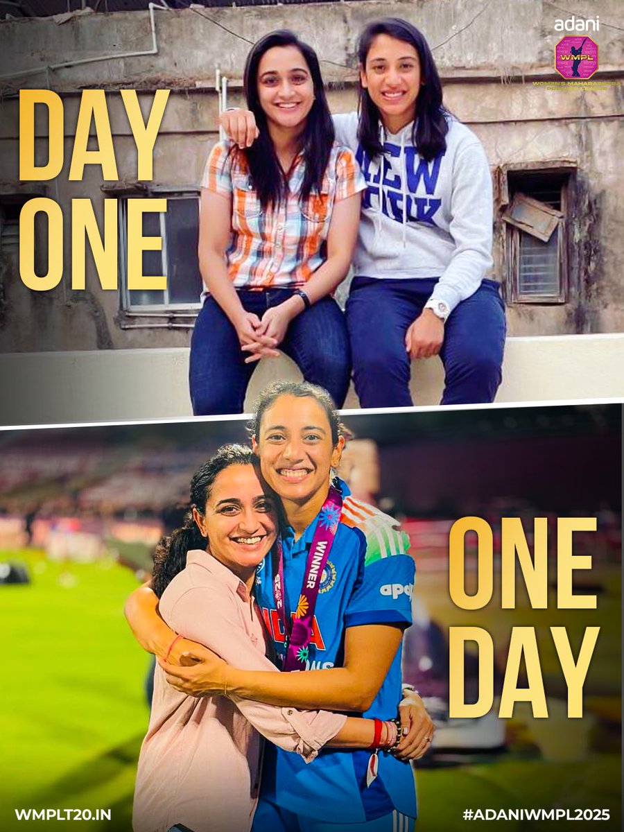 Through thick and thin ❤️

#ThisIsMahaCricket
#AdaniMaharashtraPremierLeague #AdaniWomensMaharashtraPremierLeague #MPL #WMPL #MPL2025 #WMPL2025 #womensworldcup #worldcupanthem #teamindia #bcci #icc #smritimandhana