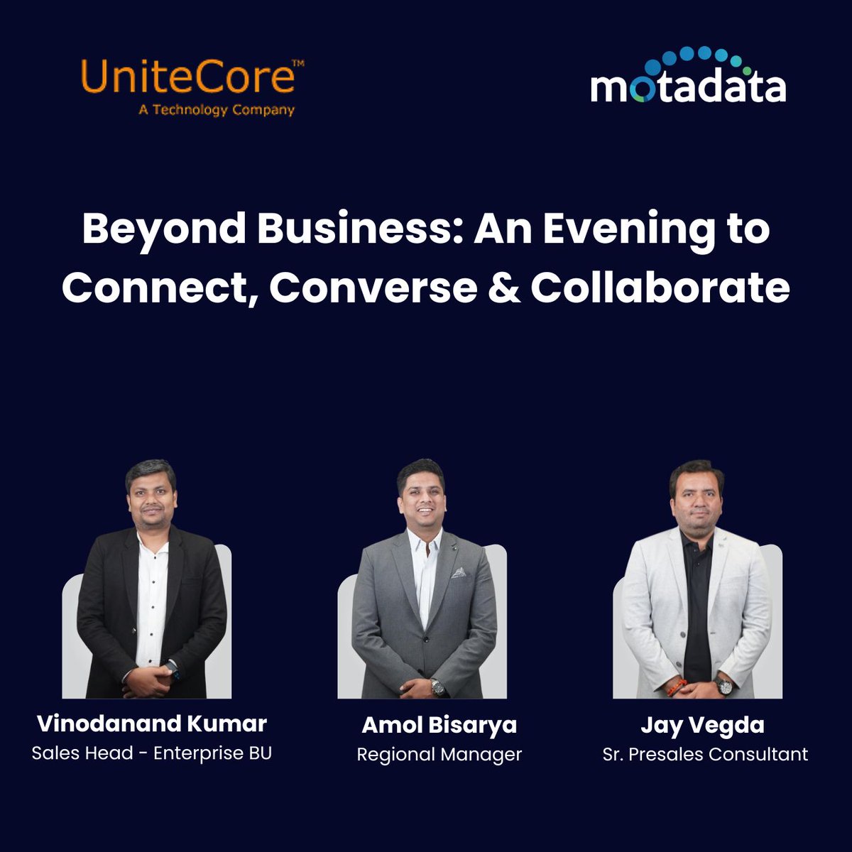 MotadataSystems's tweet image. An evening of conversations, collaboration, and connection.
Beyond meetings, it was about people, stories, and genuine bonds. From thoughtful talks to shared laughter, every moment reflected purpose and passion.
Here’s to meaningful conversations!
#NetworkingEvent #Collaboration