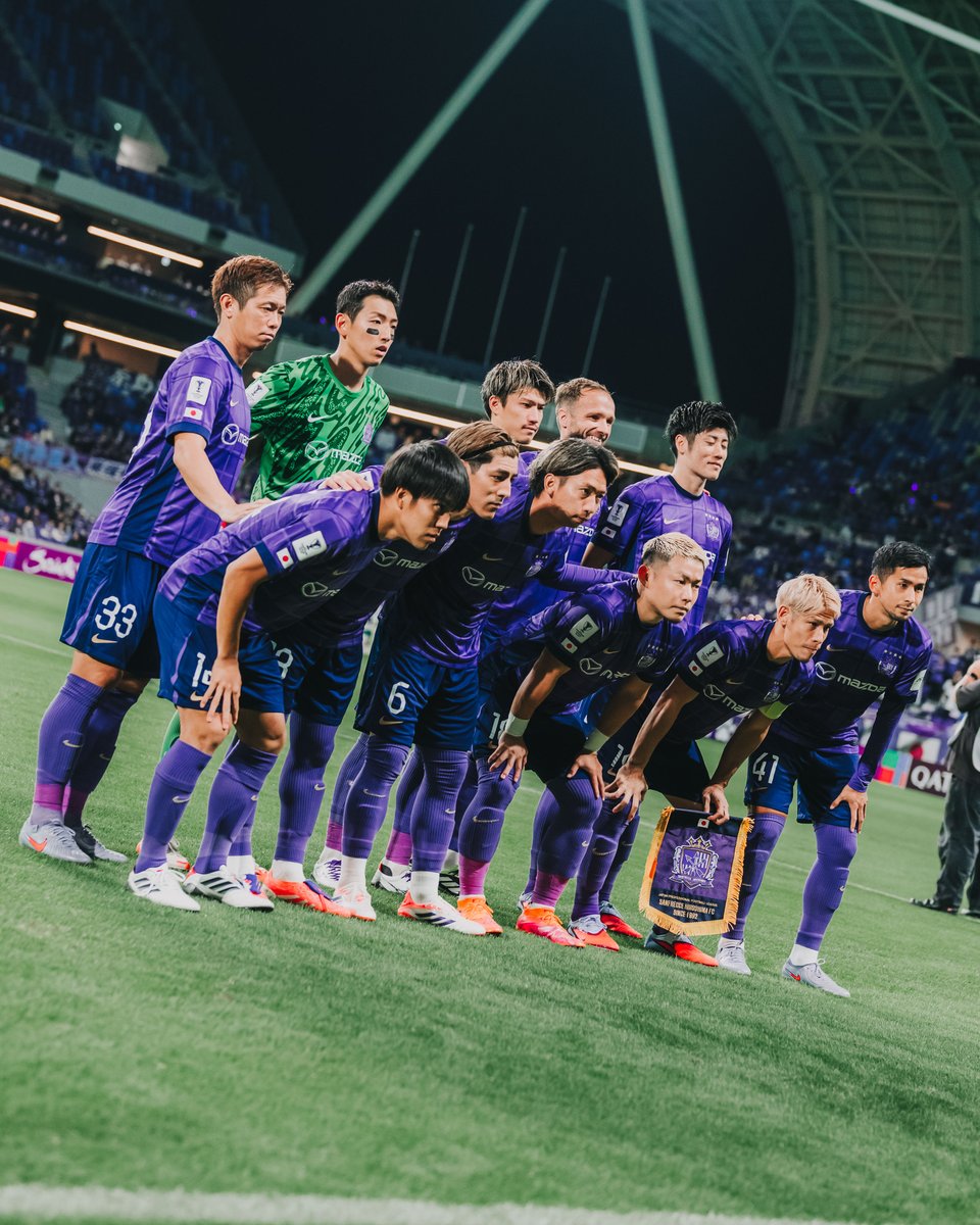 STARTING XI🏹💜 #sanfrecce #超ぶちあつ #ACLElite #世界を紫に染めろ