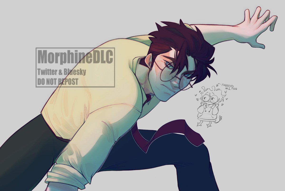 I tried the greyscale to color method #freddyriley #IdentityV #idv