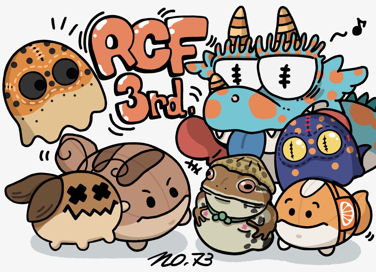 RCF 3rd.ありがとうございましたー！！
今回のRCFはクリエイター同士も、お客さんともいっぱいお話しした！！

みんながちゃんと「あの作品は？」って聞いてくれるから、忘れてた物も出せたww
作者のことわかってる🐣🌱

no.73と何か作りたいよ、って人と楽しいことやりたいね！