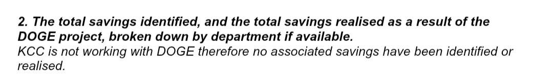 It's official. 

Despite the soundbites and the clickbait headlines, <a href="/reformparty_uk/">Reform UK</a> have not identified a penny of savings at <a href="/Kent_cc/">Kent County Council</a>
