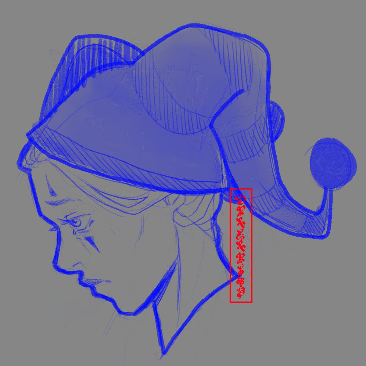 crazables's tweet photo. Tired sad clown #sketcheveryday https://t.co/FSxQseZokV