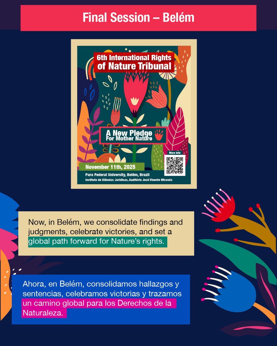 International Rights of Nature Tribunal tweet media