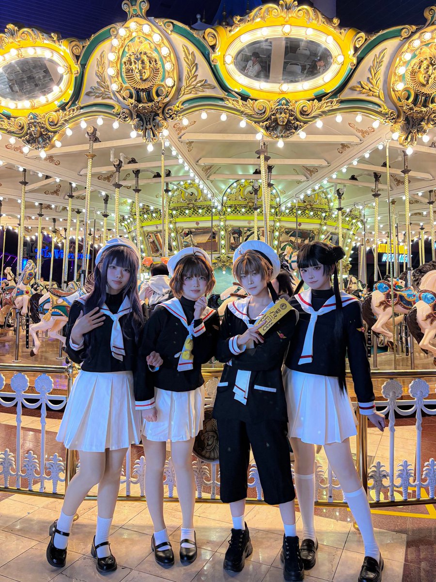 카캡사 4인방 롯데월드~🌸
#カードキャプターさくら