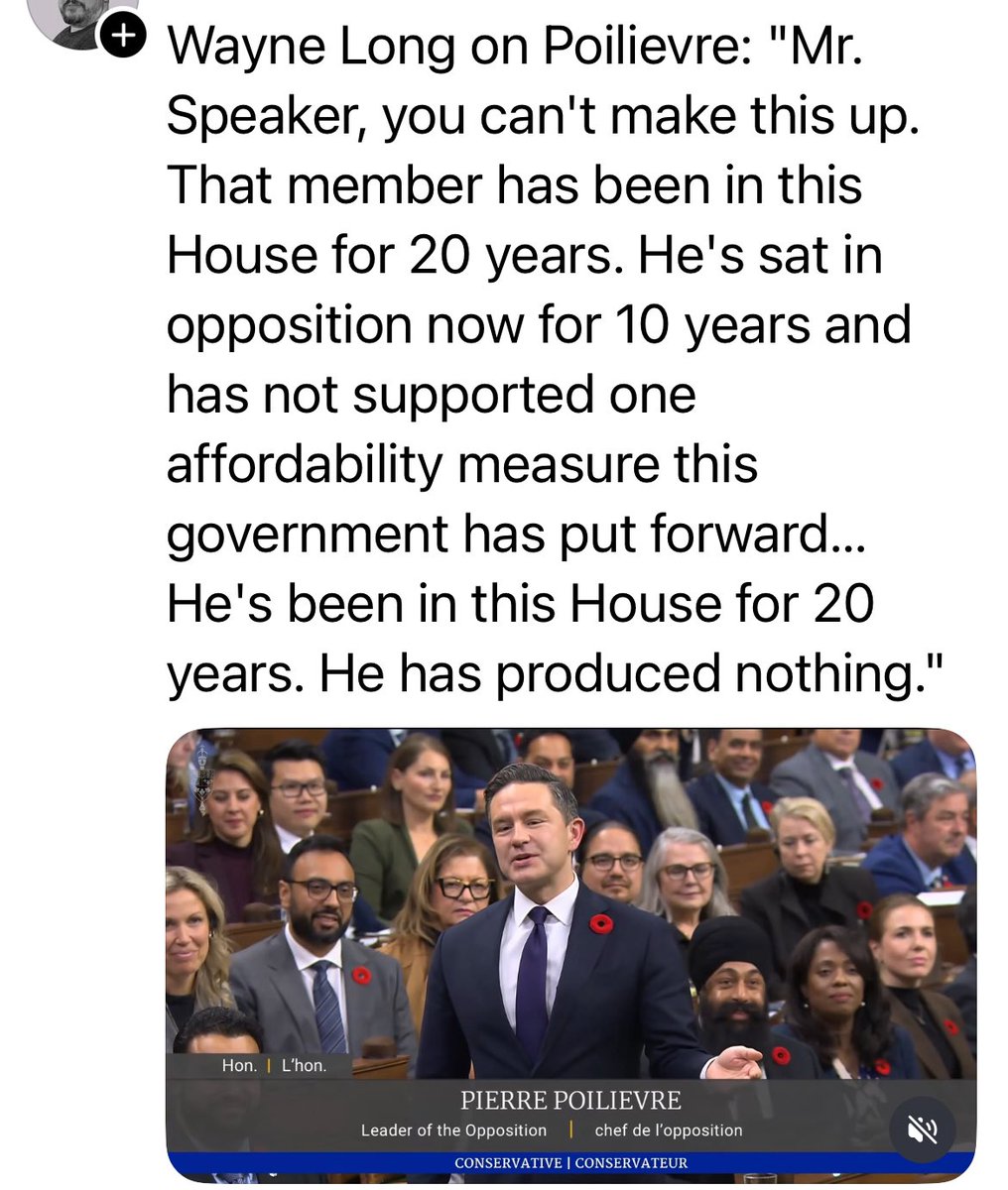 Twenty two years of bluster, smear and hate

That’s the slimy <a href="/PierrePoilievre/">Pierre Poilievre</a> record