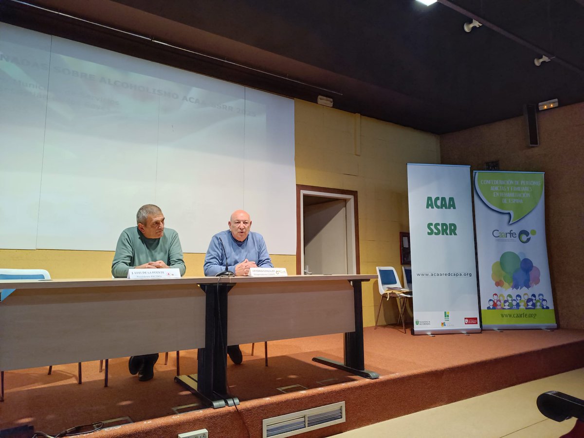 Caarfe_'s tweet image. 🟢CAARFE en las Jornadas ACAA-SSRR 2025

Nuestro vicepresidente, Antonio González, participó en el evento de ayer lunes. Otra ocasión para mostrar el compromiso de CAARFE con la rehabilitación, la prevención y el trabajo en red con otras entidades sociales.