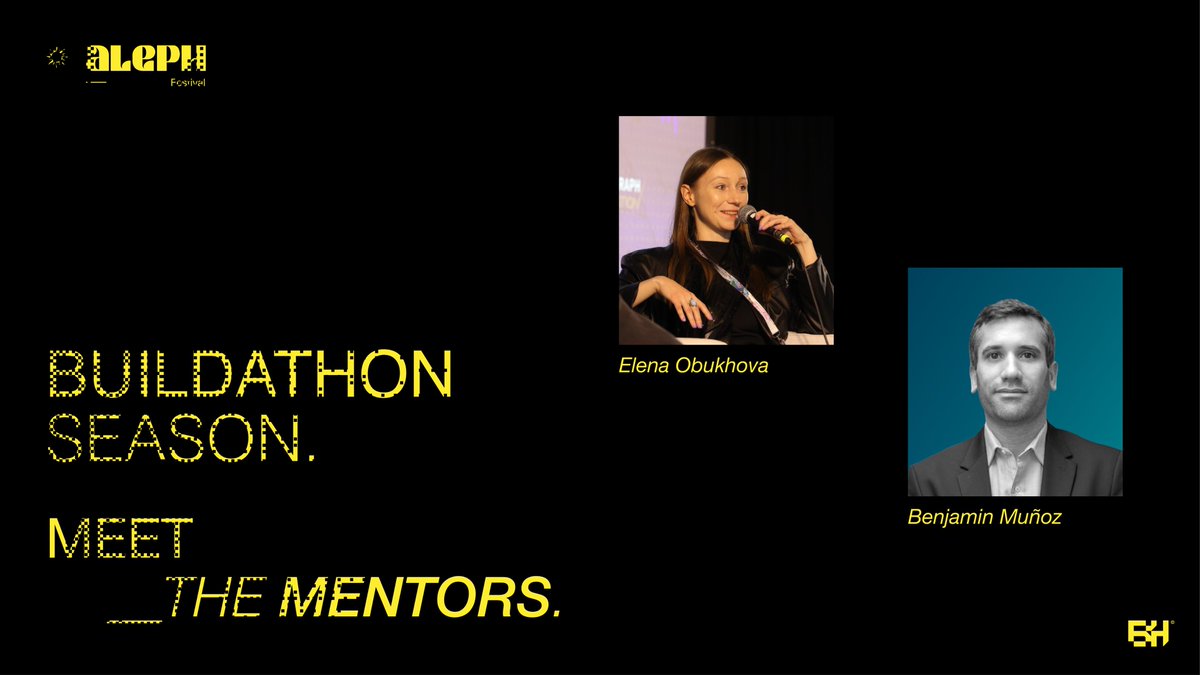 crecimientoar's tweet photo. MENTORSHIP DAY — BUILDATHON SEASON

Today we welcome @e_obukhova (@Supermooncamp), @benjamunoz_ar (@lawi_io) as mentors for Buildathon Season.

As part of Buildathon Season, mentors will host group mentorship sessions, creating spaces where teams can share challenges, receive feedback, and gain insights to move their projects forward.