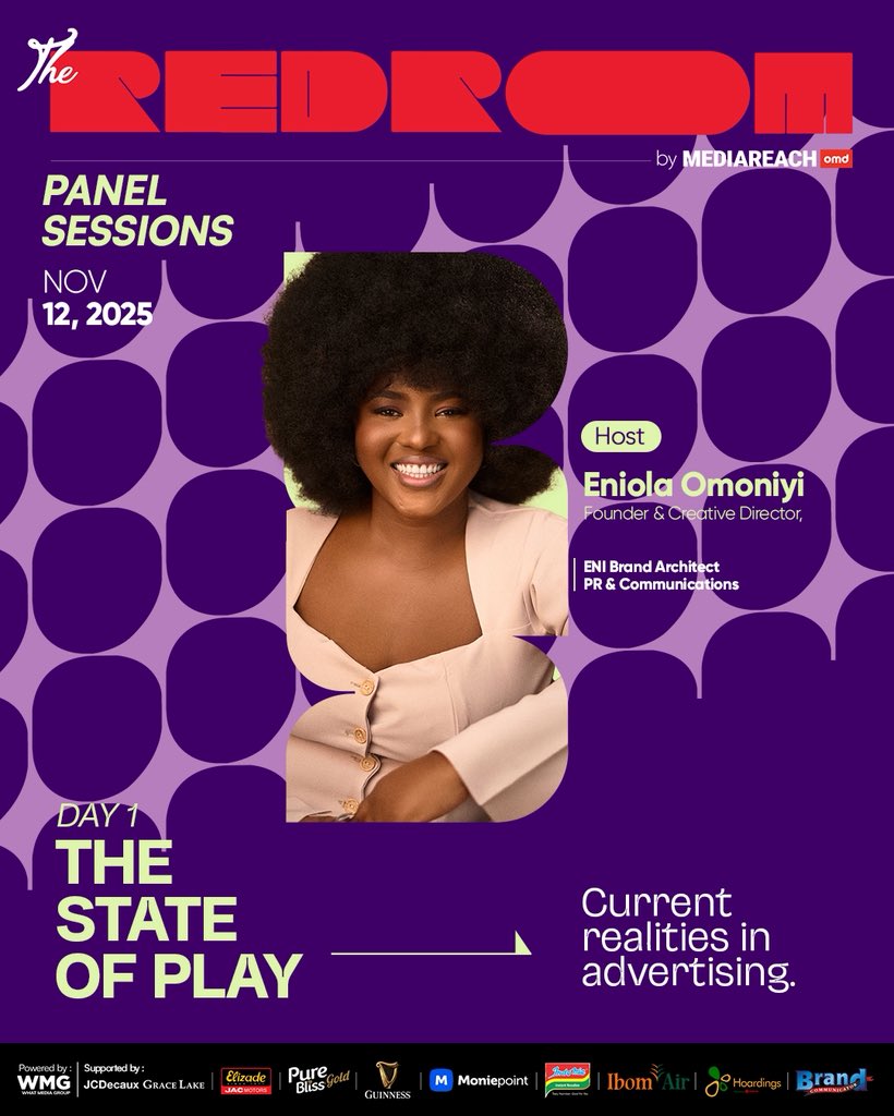 Meet our host for the day led by the inspiring Ennny V, a Brand Architect and master of communication magic.

#redroom#Omd#mediareach#wecreatewhatsnext#marketfulinsight#