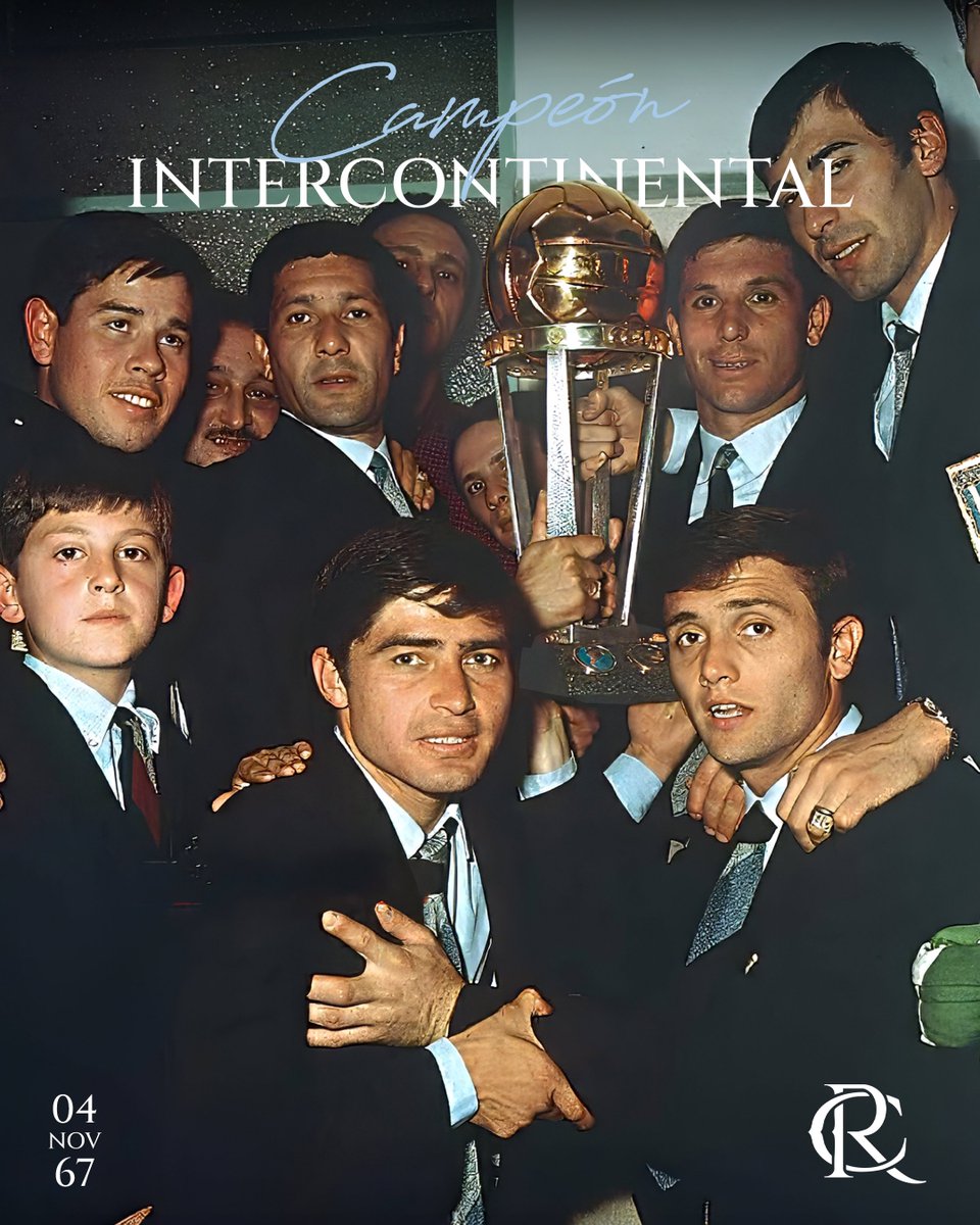 Un nuevo aniversario de la gloria máxima en Montevideo. De llegar a lo más alto antes que nadie.

¡Es el Equipo de José! 🏆