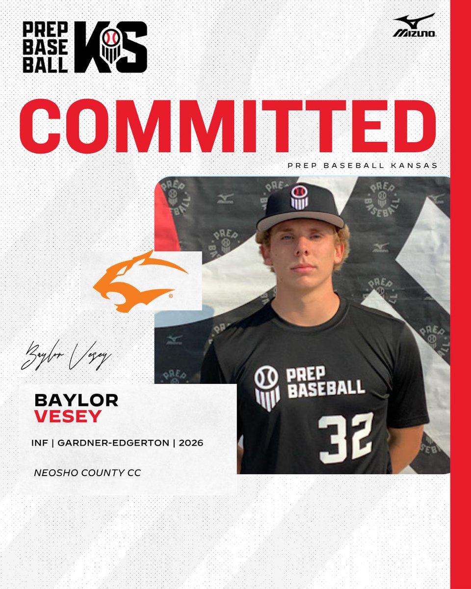 INF Baylor Vesey (Gardner-Edgerton, 2026) commits to Neosho County Community College

<a href="/BaylorVesey18/">Baylor Vesey</a>
<a href="/BaseballGehs/">GEHS Baseball</a>
<a href="/GoNeoshoBasebal/">Neosho Baseball</a>

👤: loom.ly/Un0189Q