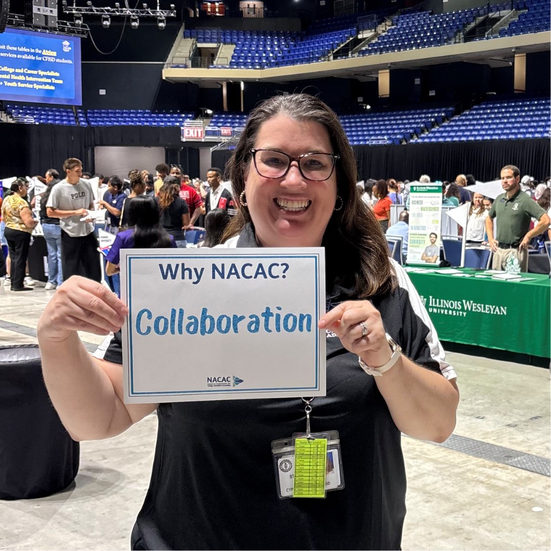 #MemberSpotlight Meet Amber Stephens, College &amp; Career Specialist at <a href="/CyCreekCCS/">𝙰𝚖𝚋𝚎𝚛 𝚂𝚝𝚎𝚙𝚑𝚎𝚗𝚜</a>. nacacnet.org/meet-amber-ste… "#NACAC has helped me build a virtual network where I can confirm my instincts, double-check my understanding, and share resources," said Stephens.