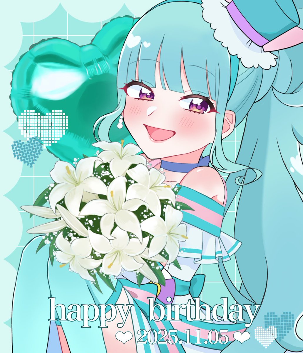 Happy Birthday 🎩🐾
大切な人たちのために勇気を出せる優しいまゆちゃんが大好きです♡

#precure
#猫屋敷まゆ生誕祭2025 
#キュアリリアン生誕祭2025