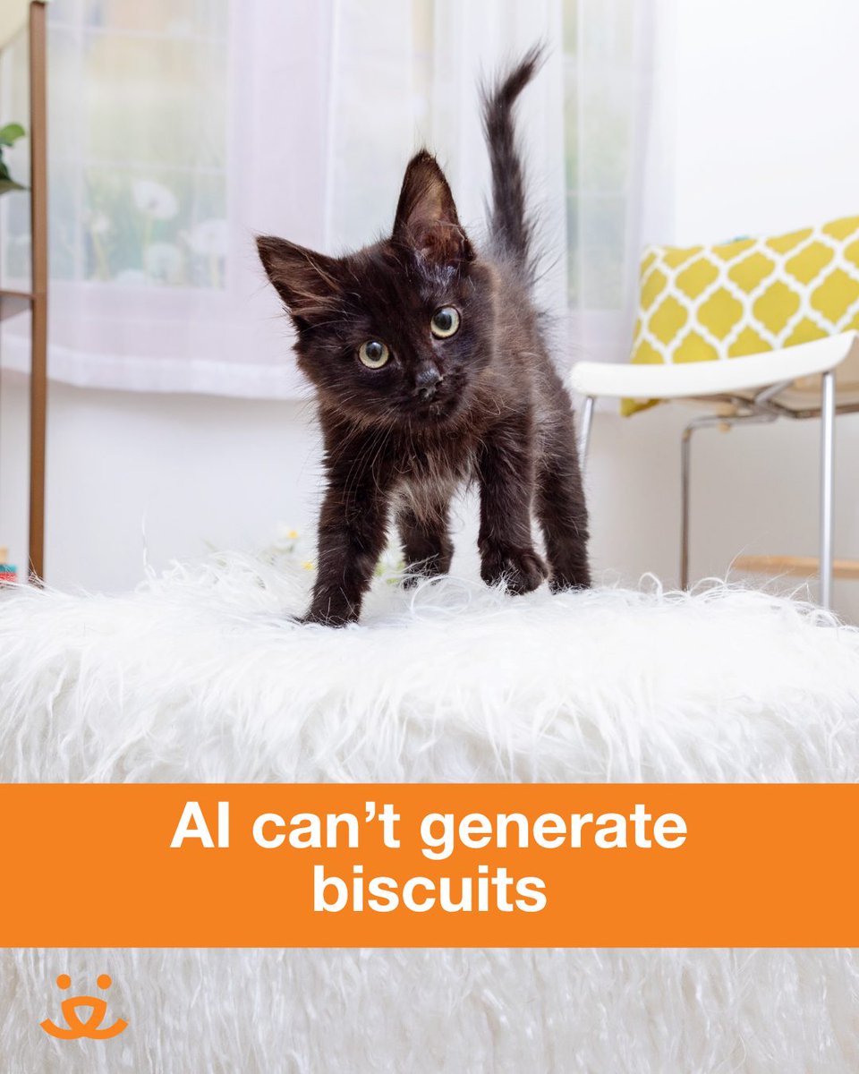 bestfriends's tweet photo. You have heard all the things AI CAN do, but do you know what it CAN'T do? 😸 https://t.co/AxEqL7pGr7
