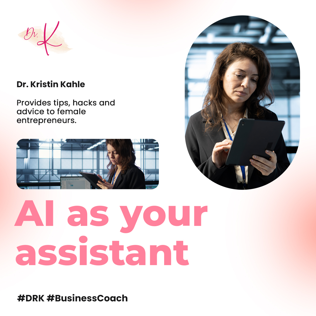TheDoctorKK's tweet photo. From drafting content to analyzing data, AI can free your time so you can focus on vision and strategy. The leaders of the future will be the ones who learn to work with it, not against it.
#DrK #LeadLikeAWoman #EntrepreneurTools https://t.co/gzW8GajDEd