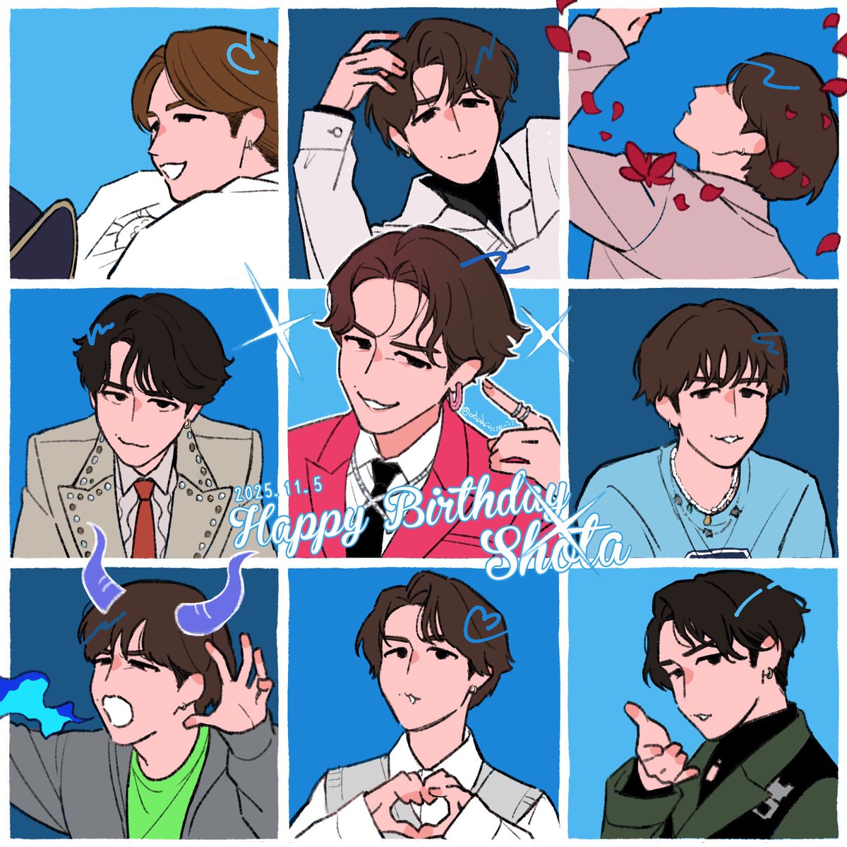oekakisite_ii's tweet photo. 🎉🎉
#渡辺翔太誕生祭2025 https://t.co/8XHxzWNJb5