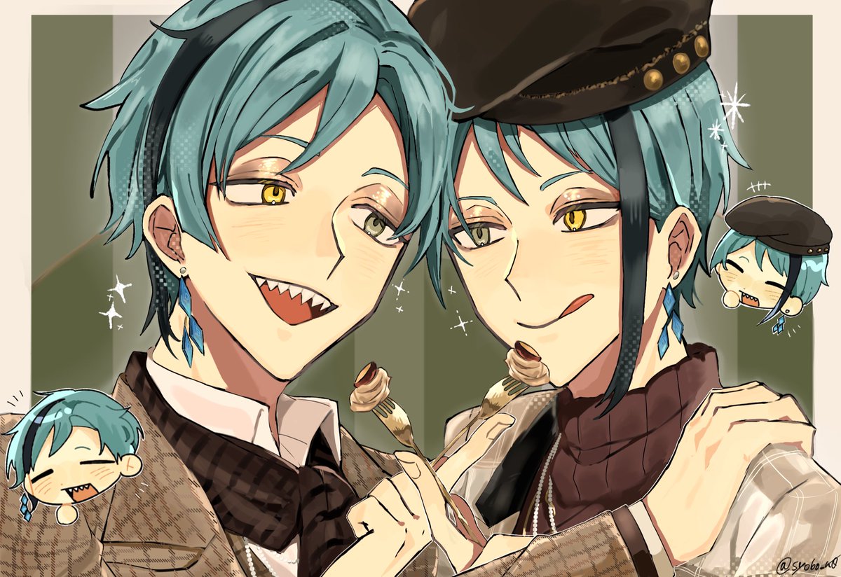 - ̗̀ 𝙷𝙰𝙿𝙿𝚈 𝙱𝙸𝚁𝚃𝙷𝙳𝙰𝚈  ̖́-
 #リーチ兄弟誕生祭2025
 #フロイド・リーチ誕生祭2025 
 #ジェイド・リーチ誕生祭2025