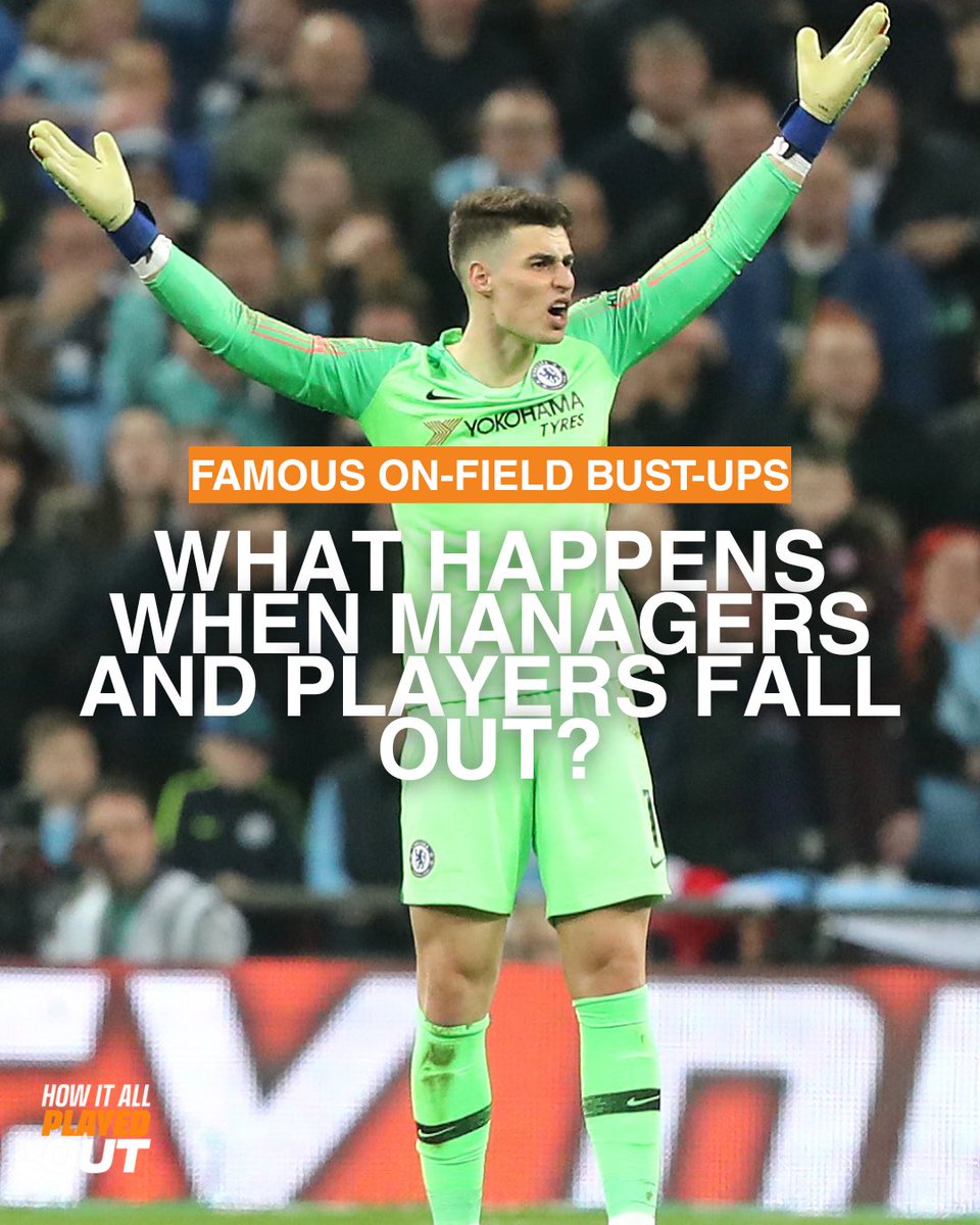 PlayedOutPod's tweet photo. On our most recent episode, @markpougatch and @_PaulHayward are asking: 

- What happens when players and managers appear to fall out very publicly? 👊

- What’s the long term impact for everyone concerned - and for the club? ⚽️ https://t.co/iTZHDdyhpT