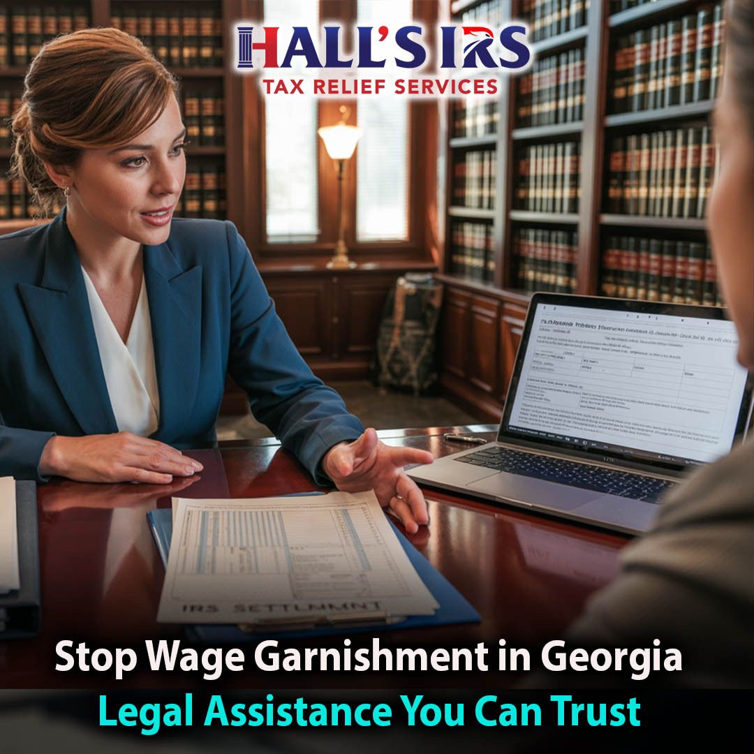 Facing wage garnishment in Georgia?
We work directly with the IRS to stop garnishment &amp; create manageable payment plans.

Contact us now for expert support! 👉 buff.ly/hsxyxoO

#WageGarnishment #Georgia #TaxRelief #IRSHelp