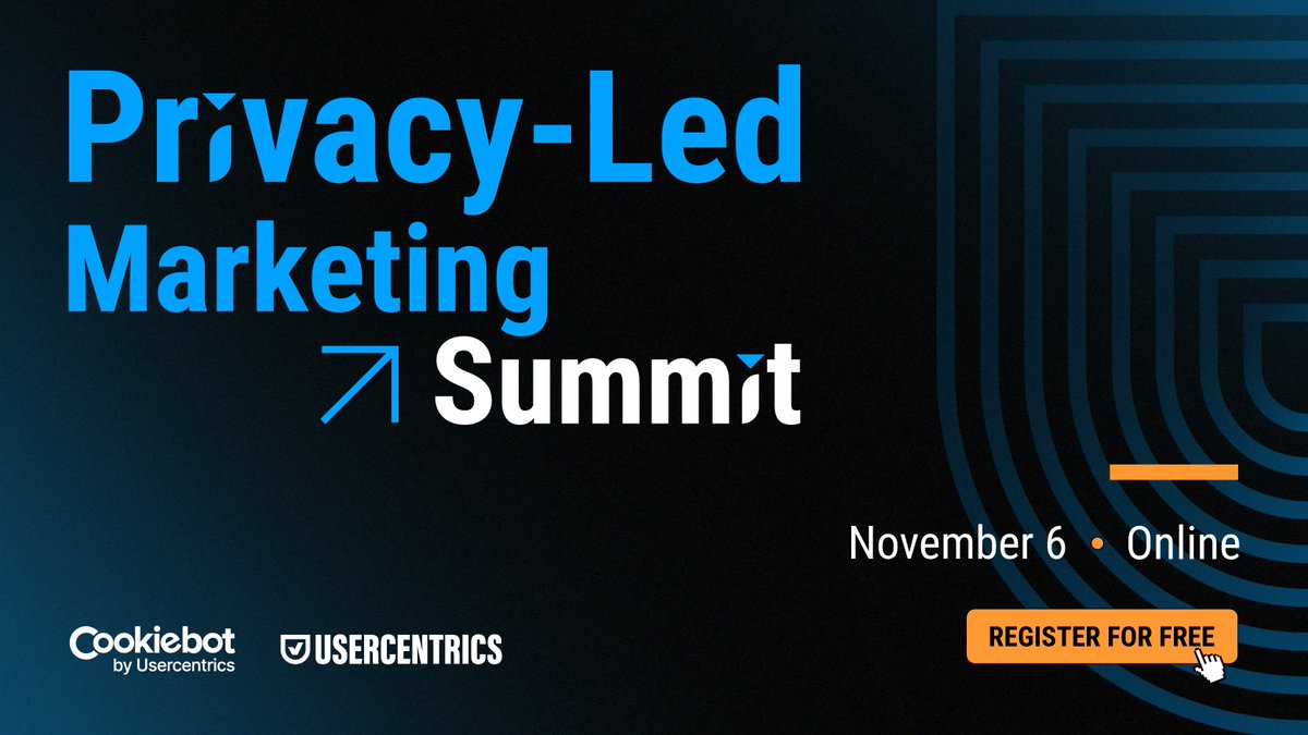 The #marketing playbook is changing and #privacy is at the center 🙌

Join marketers from Google, Microsoft, Mailchimp and more at the Privacy-Led Marketing Summit on Nov 6 🌐 Learn to grow responsibly in a privacy-first world.

Register free 👉 brnw.ch/21wXbYh