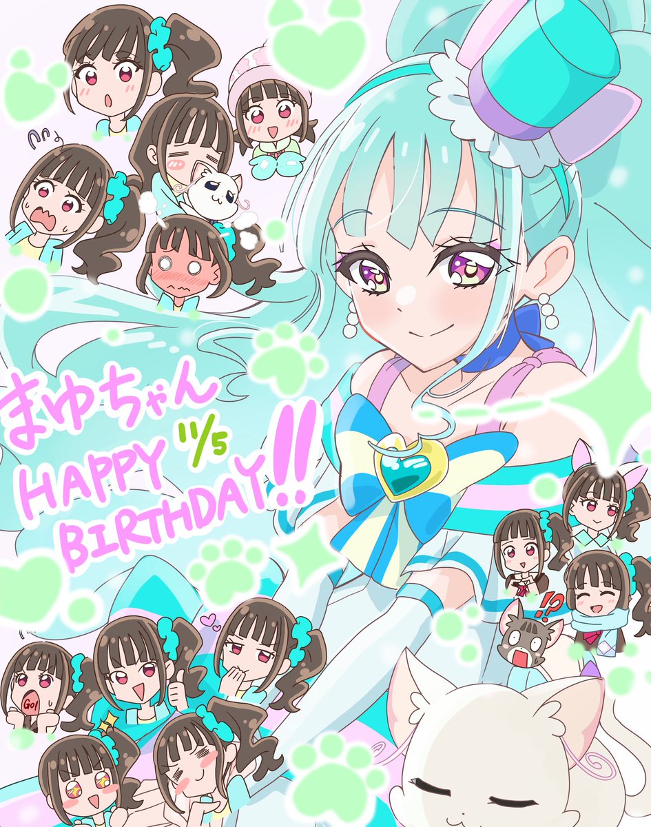 まゆちゃんお誕生日おめでとぉ！！🎉
可愛い優しい面白い大好き‼️🍰🎊

#猫屋敷まゆ生誕祭2025
#キュアリリアン生誕祭2025