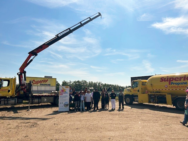 We welcomed  OYEP youth to our Grande Prairie branch to demo a propane tank install! 🚚✨ From truck checks &amp; crane setup 🏗️ to mock line connections &amp; commissioning 🔧, they saw safe, efficient propane delivery up close!

Proud national sponsor of #OYEP #IndigenousYouth