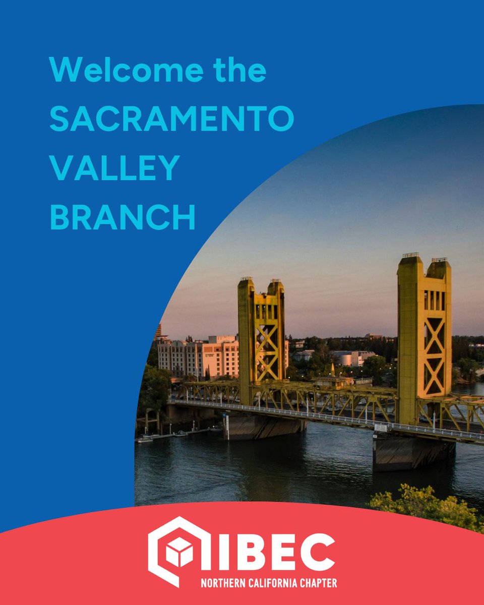 🎉 Exciting news! IIBEC’s Sacramento Valley Branch is here!
Join us for the Inaugural Networking Social 🍻
📅 Nov 12, 6–8 PM
📍 Rock &amp; Brews, Sacramento Cal Expo
Free registration + great connections!
👉norcaliibec.org/product/sacram… 
#IIBEC #Sacramento #Networking