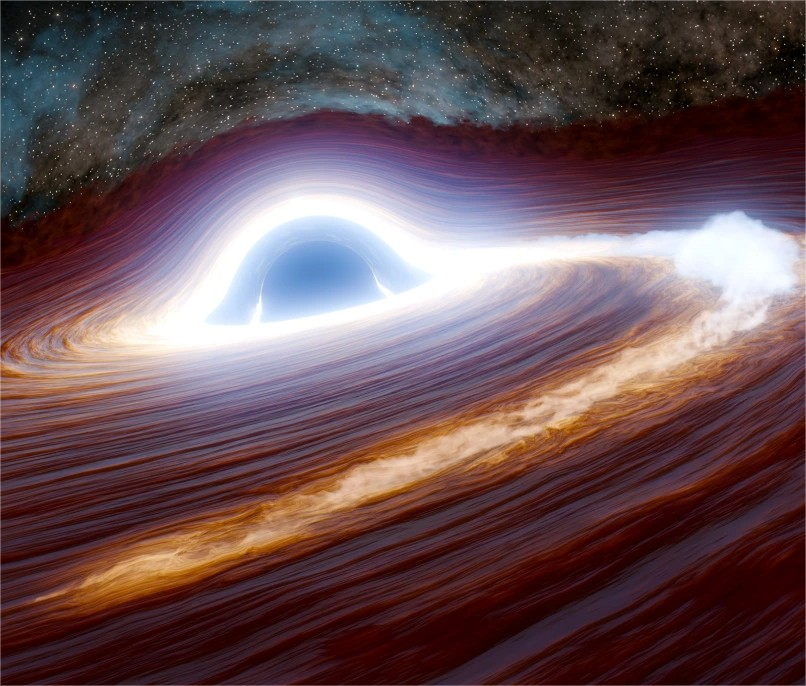 BREAKING🚨: Astronomers report the biggest Black hole flare ever seen, with light of 10 trillion suns