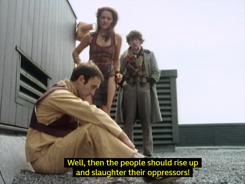 Doctor Who has always been very subtle about politics
