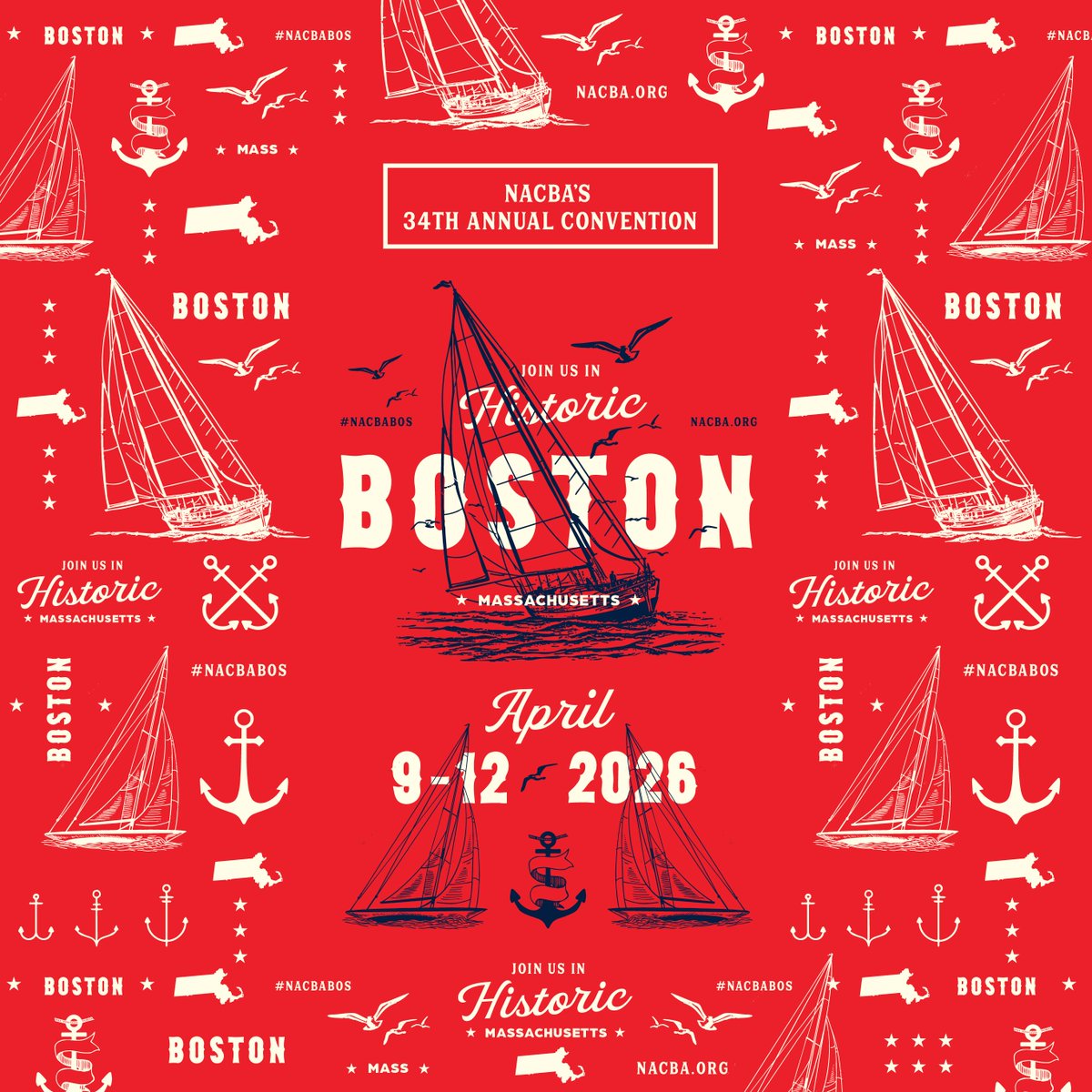 🎰 Win Your Stay at NACBA’s 34th Annual Convention in Boston! Register for #NACBABOS by Nov 30 and you’ll be entered into a raffle to win two free nights at the Sheraton Boston Hotel during the convention⚓
 nacba.org/page/NACBA2026